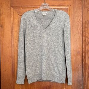 J. Crew Cashmere V-Neck Sweater